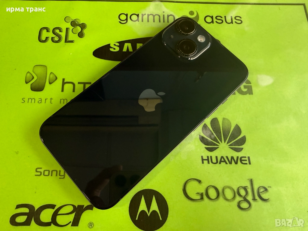 iPhone 14 128gb 91% батерия.Гаранция, снимка 1