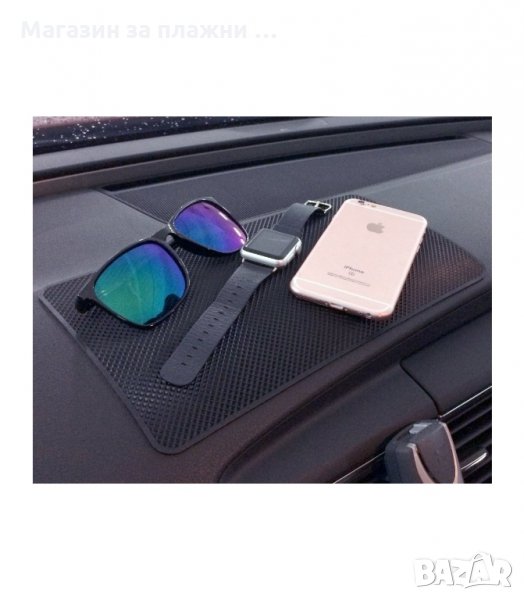 НАНОПАД ПОДЛОЖКА САМОЗАЛЕПВАЩА ЗА КОЛА, ЧЕРНА - код 1874, снимка 1