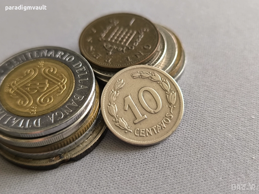 Монета - Еквадор - 10 центавос | 1946г., снимка 1