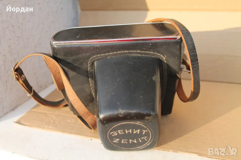 СССР фотоапарат ''Zenit-F'' / обектив ''Helios 44-2'', снимка 1