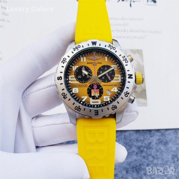 Мъжки часовник Breitling Endurance Pro Yellow с кварцов механизъм, снимка 1