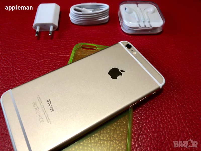 Apple iPhone 6 Plus 16Gb Gold Фабрично отключен златен, снимка 1