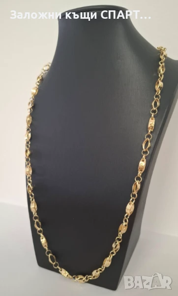 Нов мъжки златен ланец - Грамаж: 6.52гр., снимка 1