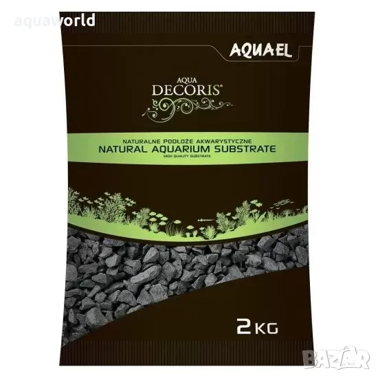 "ПРОМОЦИЯ" Грунд AquaEL Basalt 2-4мм, снимка 1