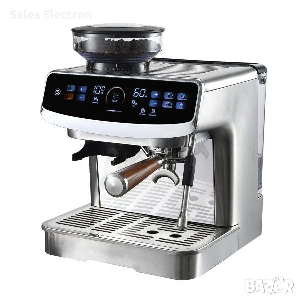 Finlux FEM-1935D Кафемашина, 20 Bar, 2450 W -2год. гаранция; Безплатна доставка със Спиди, снимка 1