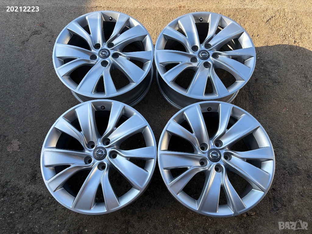 4 броя алуминиеви джанти за Opel Astra J,OPC,GTC,Insignia A,B,Antara,Zafira Tourer C 18, снимка 1