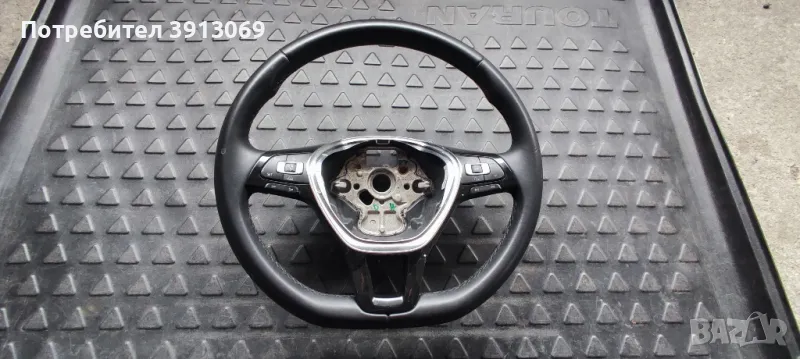 Продавам оригинален кожен мулти волан за Поло 2019г , снимка 1