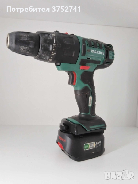 Адаптер, Преходник Бош батерия, за инструменти Парксайд, снимка 1