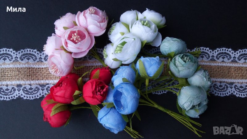 Букет мини божури в Изкуствени цветя в гр. София - ID38284889 — Bazar.bg