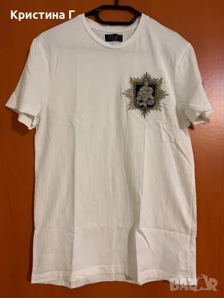 Мъжка тениска Zara (Зара) S, снимка 1