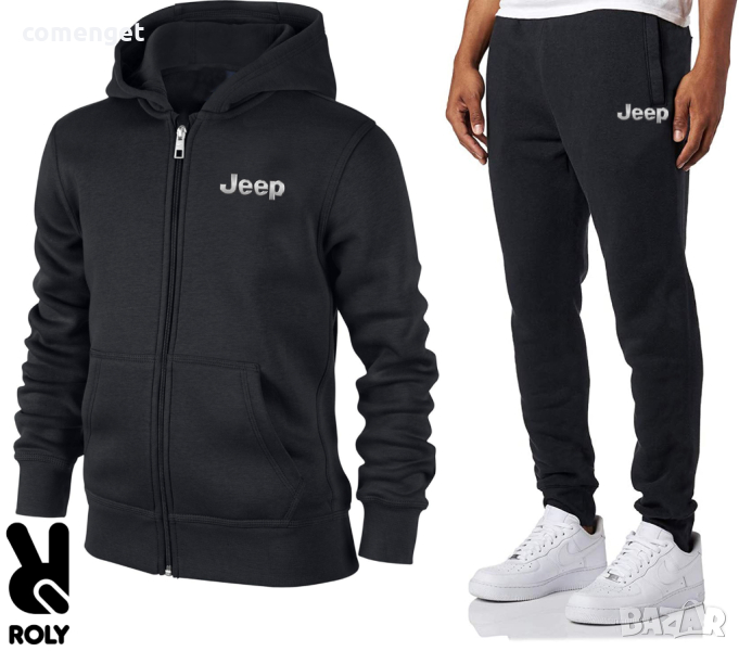 Спортни екипи /комплект суичър и долнище JEEP / ДЖИП. Два цвята!, снимка 1