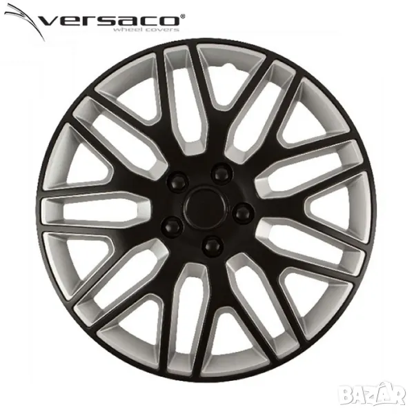 Тасове за джанти Versaco Dakar Black / Silver, снимка 1