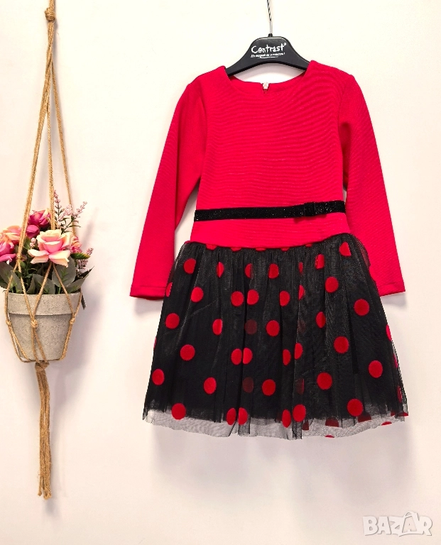 Разкошна рокля за малки госпожици от Contrast, снимка 1