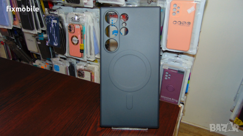 Samsung Galaxy S24 Ultra Силиконов кейс Mag Cover, снимка 1