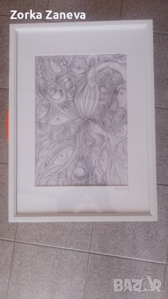 графична рисунка,авторска., снимка 1
