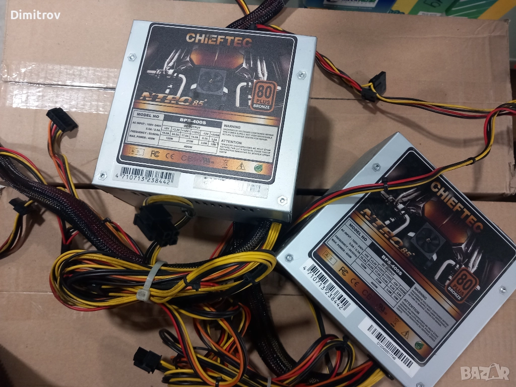 Chieftec BPS400s - Захранване запкомпютър / PSU for PC, снимка 1