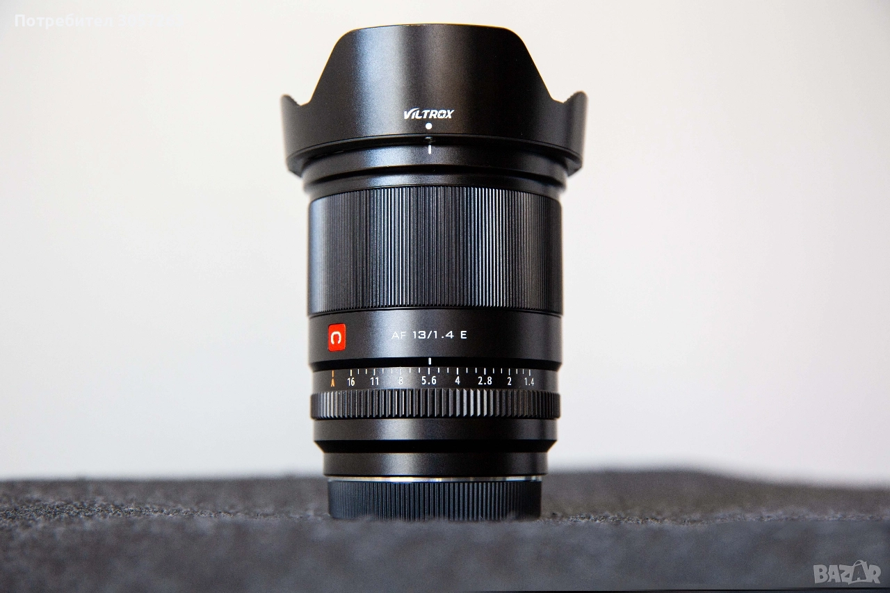 Обектив Viltrox AF 13mm F1.4 APS-C за Sony E-Mount, снимка 1