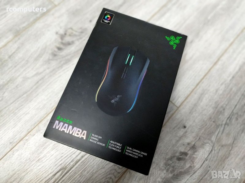 Безжична гейминг мишка RAZER Mamba RZ01-01360100-R3G1, снимка 1