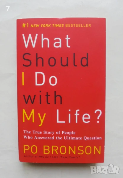Книга What Should I Do with My Life? - Po Bronson 2003 г., снимка 1