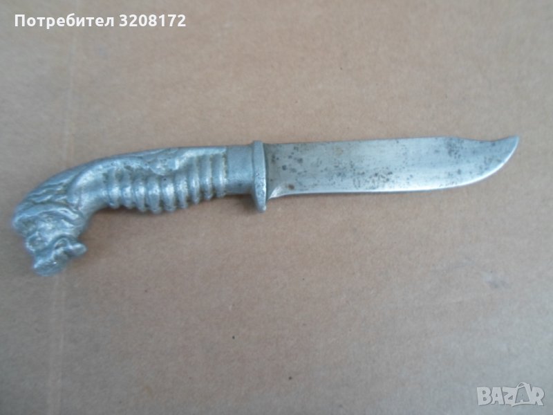 Старинен боен,окопен нож от 1Световна Война, снимка 1