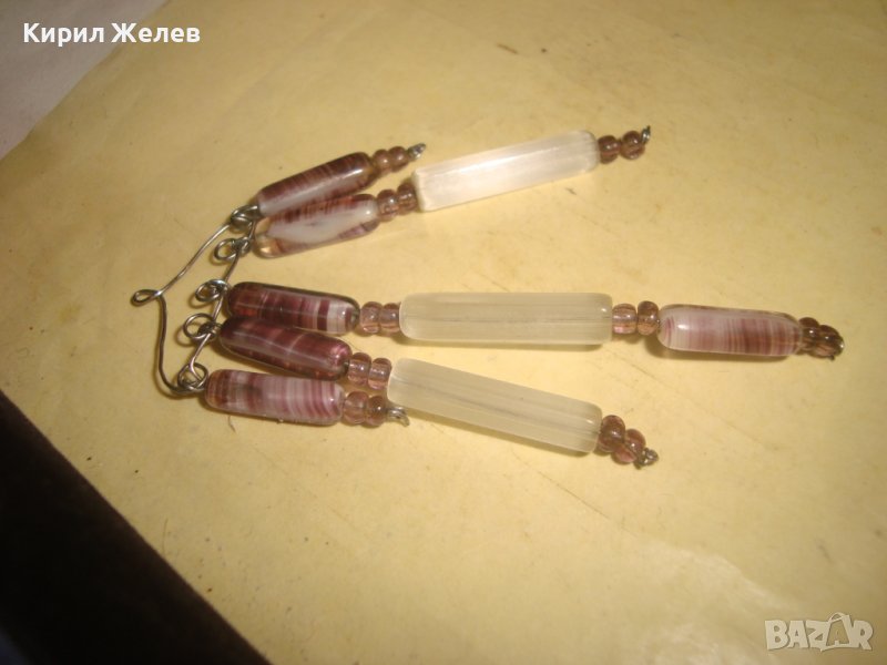 РЕТРО - ВИНТИДЖ АРТ ПЕНДАНТ ВИСУЛКА МЕДАЛЬОН ОПУШЕН КВАРЦ 29427, снимка 1