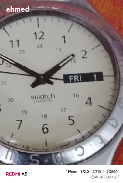 Красив часовникswatch ирони работи нова батри, снимка 1