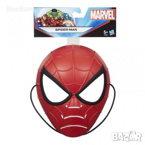 Оригинална маска Spider Мan Hero Mask Marvel / Спайдърмен, снимка 1