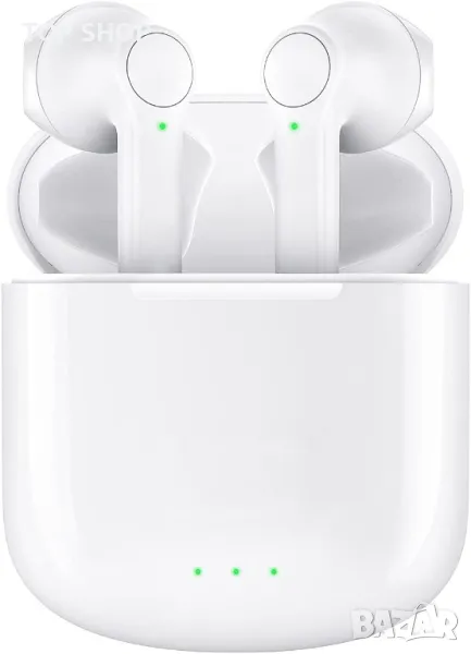 Нови безжични спортни слушалки с калъф за зареждане и шумопотискане, снимка 1