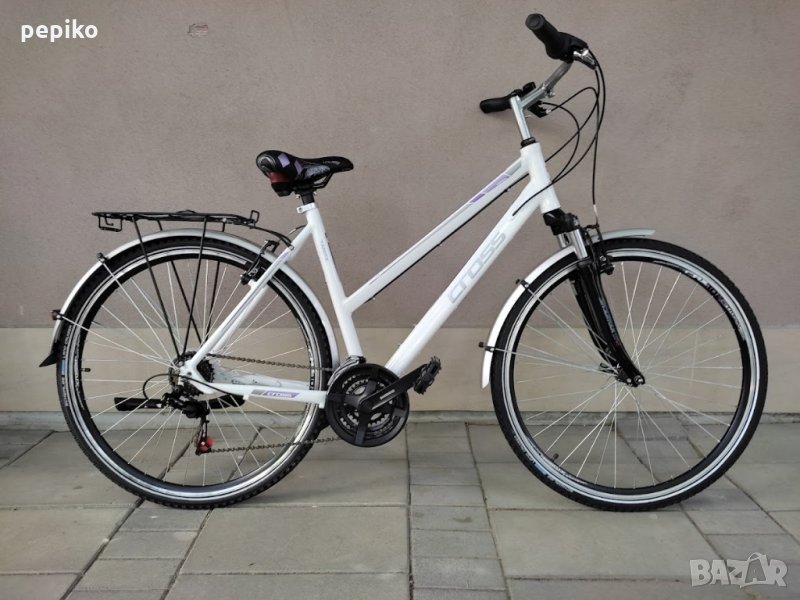 Продавам колела внос от Германия алуминиев градски велосипед TAMPA CROSS TAMPA 28 цола преден аморти, снимка 1