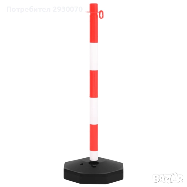 Сигнално колче 90 см, с водно или пясъчна основа, ASED, снимка 1