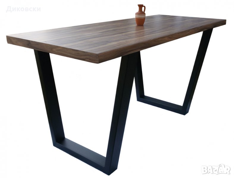 Поръчкови и стандартни! Метални крака за маса трапец модел 005 за 1 бр., снимка 1