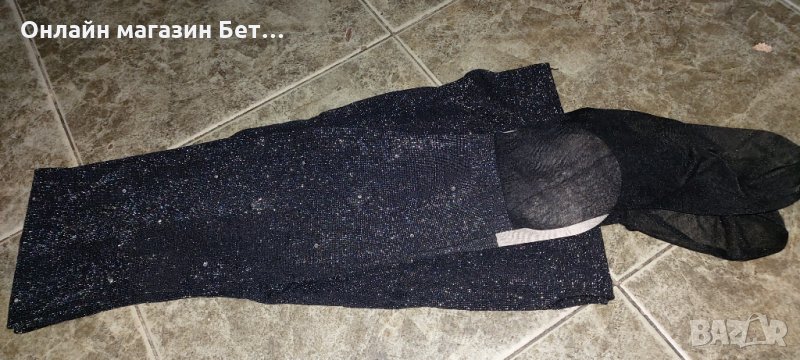 Чорпогащник с камачета с сребърни нишки/хл , снимка 1