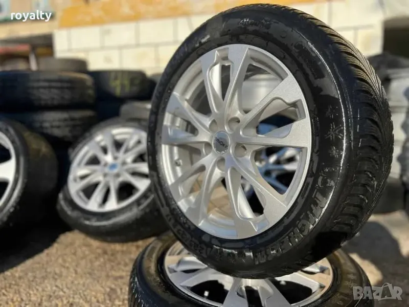 5х112 17 Джанти VW Seat Skoda Audi Mercedes BMW 5x112 ЕТ 27 J 7.5 Централен отвор 66.6 Марка Ronal , снимка 1