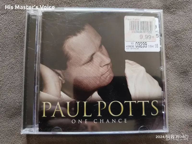 Paul Potts - One Chance CD, снимка 1