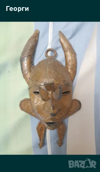 Бронзова маска-3, снимка 1