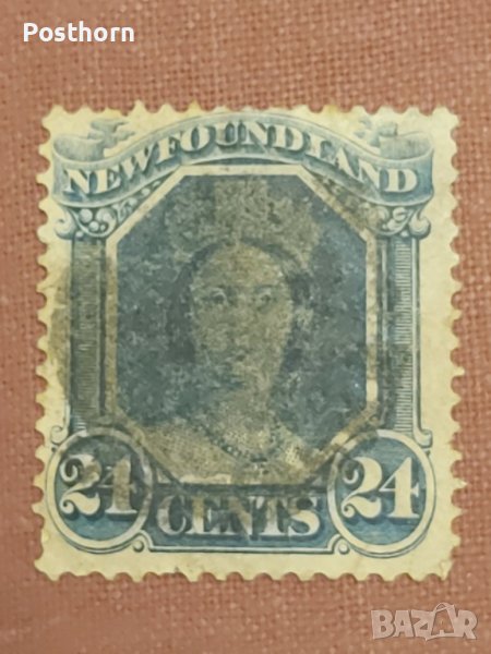 1866 Нюфаундленд Виктория 24 цента, снимка 1