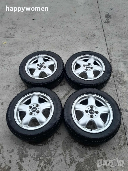 Джанти със зимни гуми 4х115 15" Мини Купър , снимка 1