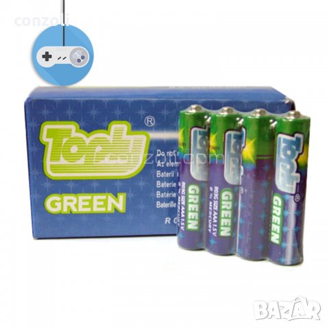 Комплект 40 броя Батерии Sky Green Toply Green в два размера