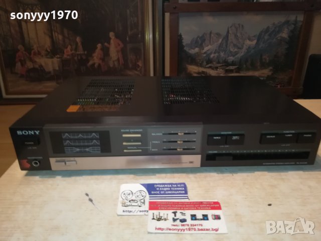 SONY TA-AX22 BLACK AMPLI-JAPAN 1801221637, снимка 8 - Ресийвъри, усилватели, смесителни пултове - 35479210