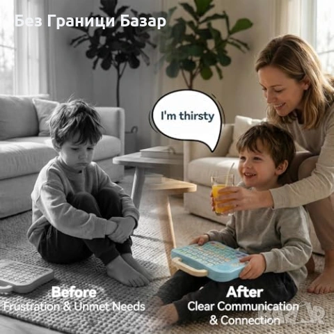 Ново AAC устройство за комуникация 7 цвята записващи бутони за аутизъм речева терапия, снимка 6 - Образователни игри - 54044490