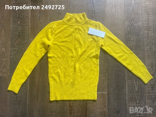 Блуза , поло жълто, ново, снимка 1 - Блузи с дълъг ръкав и пуловери - 42231600