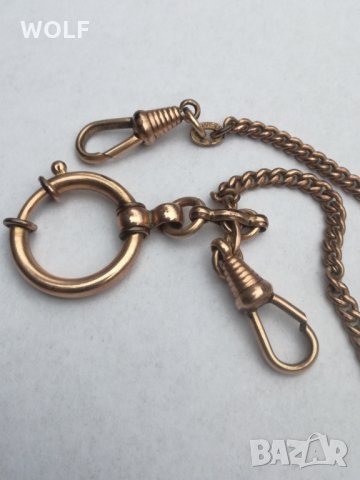  American Waltham USA 15jewels 1915г позлатен маркиран джобен часовник, снимка 11 - Антикварни и старинни предмети - 31037880