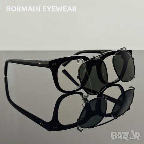 Слънчеви очила BORMAIN TITAN Clip-On нови, поляризирани UV400, снимка 9 - Слънчеви и диоптрични очила - 56208766