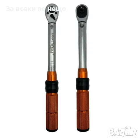 Професионален динамометричeн ключ в комплект с аксесоари 32 части 1/4” 5 - 25Nm KrafTWelle, снимка 2 - Други инструменти - 50328344