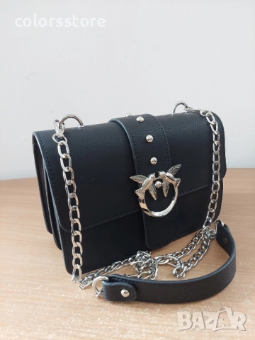 Луксозна Черна чанта Pink0️⃣/SG129de, снимка 3 - Чанти - 51938247