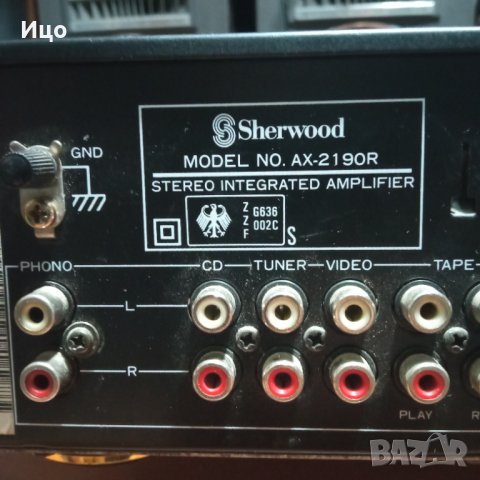 Sherwood AX-2190R усилвател., снимка 1 - Ресийвъри, усилватели, смесителни пултове - 42126812