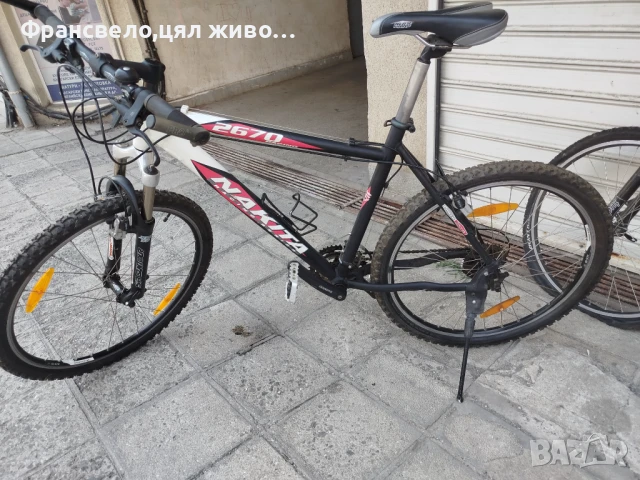 26 цола алуминиев велосипед колело размер 50 хидравлични спирачки, заключваща вилка 27 скорости , снимка 1
