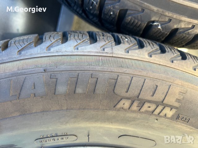 ЗИМНИ ГУМИ MICHELIN 255/60 R18, С  ОРИГИНАЛНИ ЛЕТИ ДЖАНТИ ЗА Mercedes-Benz GL ,МL,, снимка 13 - Гуми и джанти - 38350253