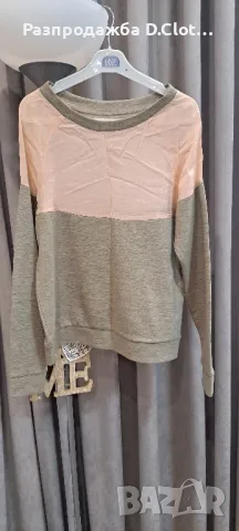 Спортна блузка в розово и сиво S, снимка 1