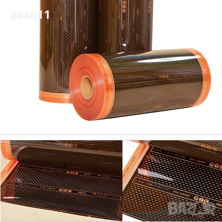 графитено инфрачервено подово отопление, снимка 6 - Отоплителни печки - 36739902